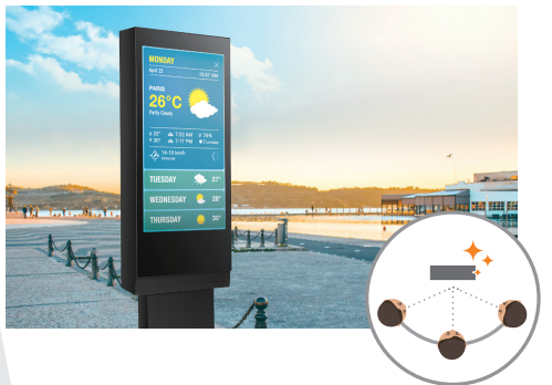 55inch LCD Digital Drive-Thru Menu Boards(图3)