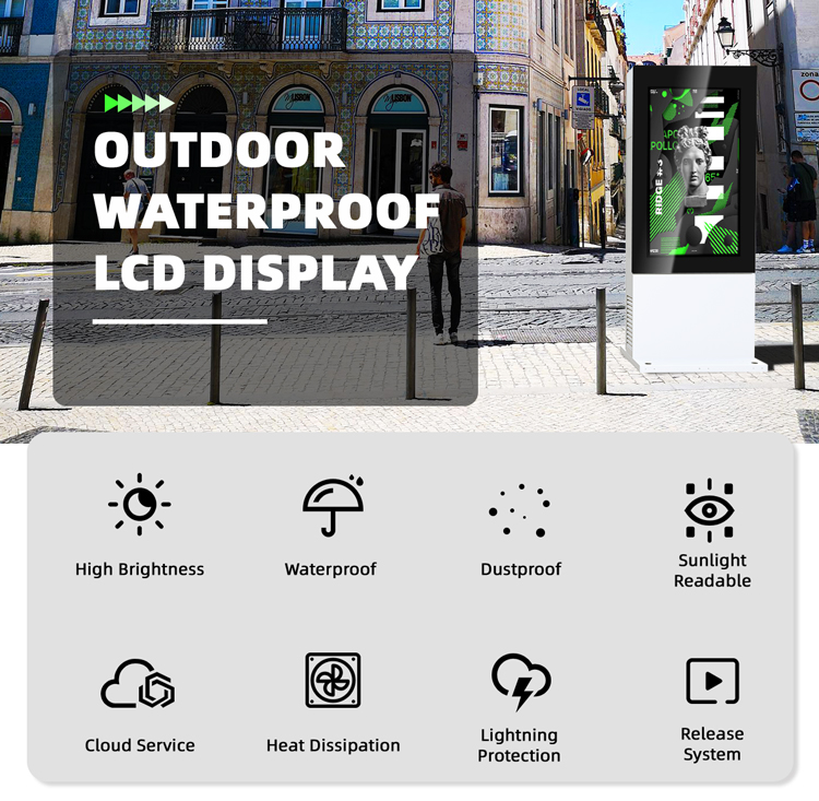 43 inch outdoor digital signage(图1)