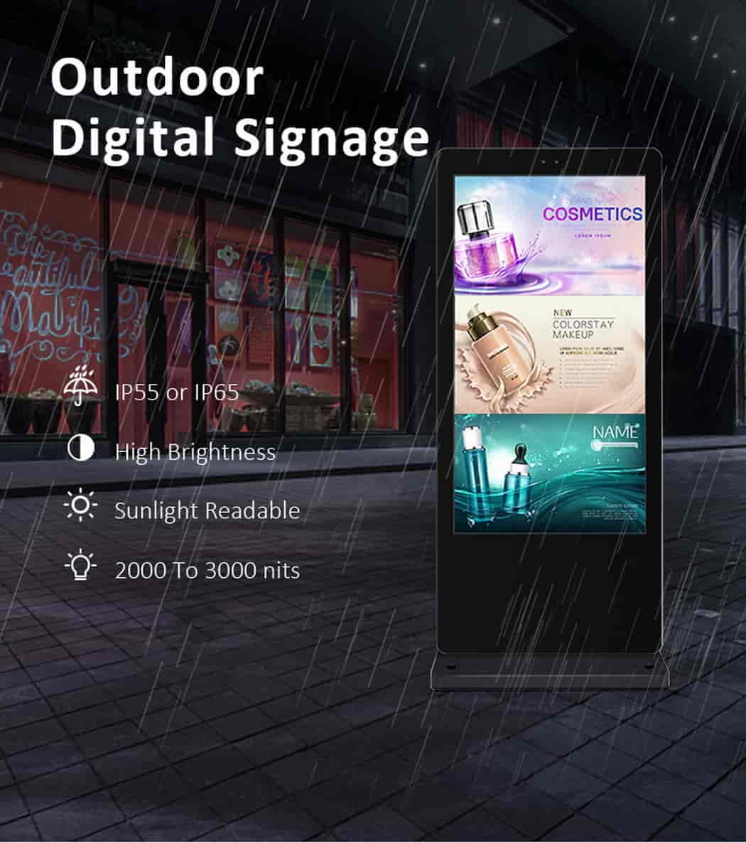 Outdoor digital kiosk SH4391AD